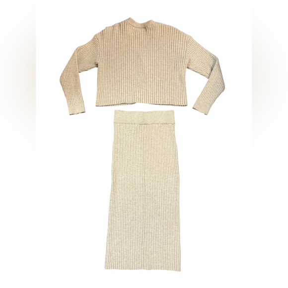 Anthropologie Saturday Sunday Niza Cardigan and Skirt MATCHING SET Size Small - Picture 6 of 11